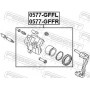 0577GFFR FEBEST Суппорт гальмівний передній правий