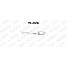 VL90290 VENEPORTE Предглушник вихлопних газів
