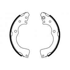 KBS-5424 KAVO PARTS Комплект гальмівних колодок