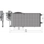 350203352000 MAGNETI MARELLI Конденсатор кондиціонера