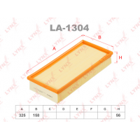 LA-1304 LYNXauto Повітряний фільтр