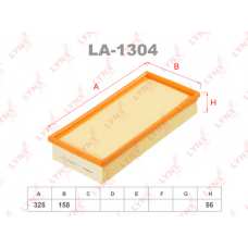 LA-1304 LYNXauto Повітряний фільтр