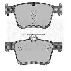 363916060714 MAGNETI MARELLI Комплект гальмівних колодок дисковий гальм