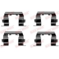 109-1669 QUICK BRAKE Комплектуючі колодки дискового гальма