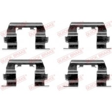 109-1669 QUICK BRAKE Комплектуючі колодки дискового гальма