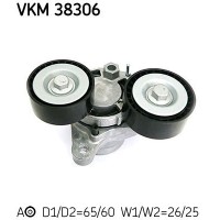 VKM 38306 SKF натяжний ролик, Поліклиновий ремінь