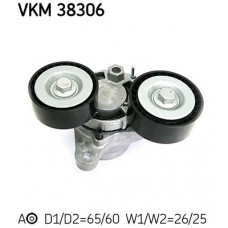 VKM 38306 SKF натяжний ролик, Поліклиновий ремінь