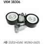 VKM 38306 SKF натяжний ролик, Поліклиновий ремінь