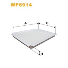 WP6914 WIX FILTERS Фільтр повітря у внутрішньому просторі