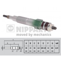 N5711029 NIPPARTS Свічка розжарювання