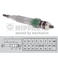 N5711029 NIPPARTS Свічка розжарювання