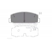 M075-06 ASHUKI by Palidium КомплеК т гальмівних колодок, дискове гальмо