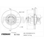BD-7308 FREMAX Гальмівний диск