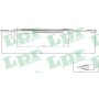 C0435B LPR Тросик, cтояночный тормоз