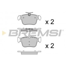 BP3925 BREMSI Комплект гальмівних колодок дисковий гальм