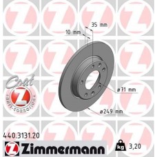 440.3131.20 ZIMMERMANN Гальмівний диск