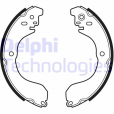 LS2088 DELPHI Комплект гальмівних колодок