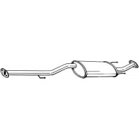 284-909 BOSAL Глушник вихлопних газів кінцевий