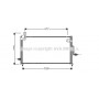 DW5044 AVA QUALITY COOLING Конденсатор кондиціонера
