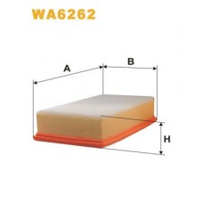 WA6262 WIX FILTERS Повітряний фільтр