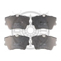 10277 OPTIMAL Комплект гальмівних колодок дисковий гальм