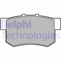 LP948 DELPHI Комплект гальмівних колодок дисковий гальм