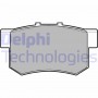 LP948 DELPHI Комплект гальмівних колодок дисковий гальм