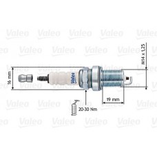 246903 VALEO Свічка запалювання
