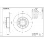 X6R903S AISIN Гальмівний диск