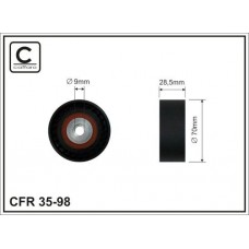 35-98 CAFFARO Паразитный / ведущий ролик, Поліклиновий ремінь