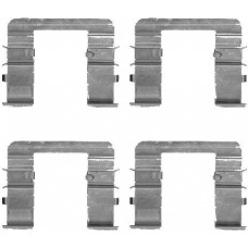 8DZ 355 205-061 HELLA Комплектуючі колодки дискового гальма