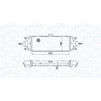 351319204010 MAGNETI MARELLI Интеркулер