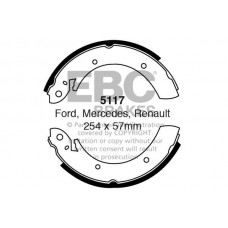 5117 EBC Brakes Комплект гальмівних колодок