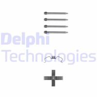 LX0263 DELPHI Комплектуючі колодки дискового гальма