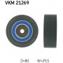 VKM 21269 SKF Паразитный / Ведущий ролик, Зубчастий ремінь