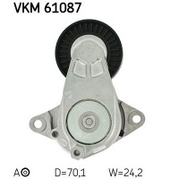 VKM 61087 SKF натяжний ролик, Поліклиновий ремінь