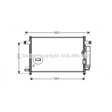 DW5049D AVA QUALITY COOLING Конденсатор кондиціонера