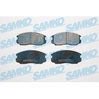 5SP502 SAMKO Комплект гальмівних колодок дисковий гальм