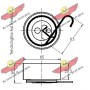 03.80564A AUTOKIT Натяжний ролик ремінь ГРМ