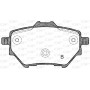BPA1562.00 OPEN PARTS Комплект гальмівних колодок дисковий гальм