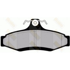 PA1191 Brake ENGINEERING Комплект гальмівних колодок дисковий гальм