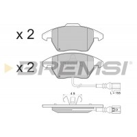 BP3103 BREMSI Комплект гальмівних колодок дисковий гальм