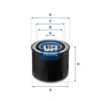 23.259.00 UFI Масляний фільтр