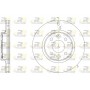 61535.10 ROADHOUSE Гальмівний диск
