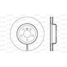 BDR2748.20 OPEN PARTS Гальмівний диск