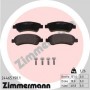 24465.190.1 ZIMMERMANN Комплект гальмівних колодок дисковий гальм