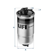 24.428.00 UFI Паливний фільтр