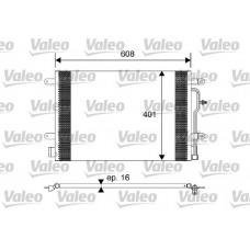 817569 VALEO Конденсатор кондиціонера