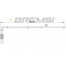 WI0610 BREMSI Сигналізатор зносу гальмівних колодок