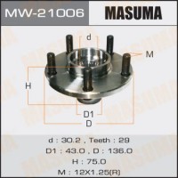 MW21006 MASUMA Комплект підшипника ступиці колеса